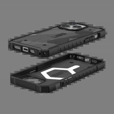 Etui UAG Pathfinder MagSafe do iPhone 15 Pro Max - szare moro Etui UAG Pathfinder MagSafe do iPhone 15 Pro Max - szare moro