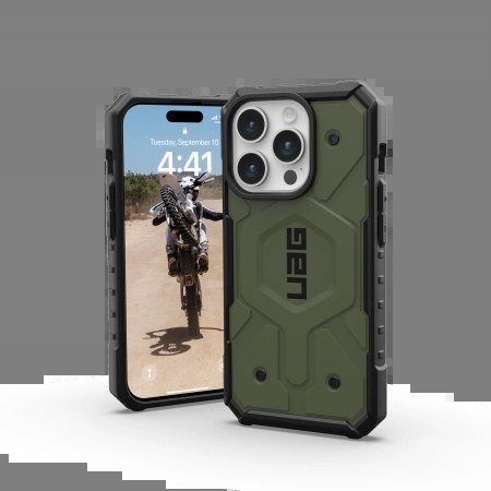 Etui UAG Pathfinder MagSafe do iPhone 15 Pro - zielone Etui UAG Pathfinder MagSafe do iPhone 15 Pro - zielone
