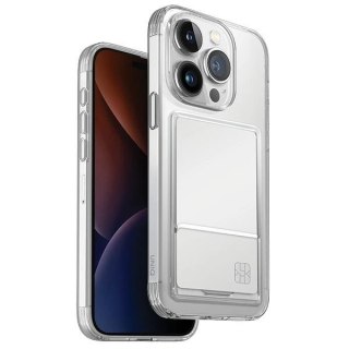 Etui UNIQ Air Fender ID Cardslot do iPhone 15 Pro - przezroczyste