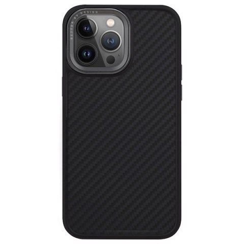 Etui UNIQ Keva Magclick Charging do iPhone 15 Pro Max - czarne Etui UNIQ Keva Magclick Charging do iPhone 15 Pro Max - czarne