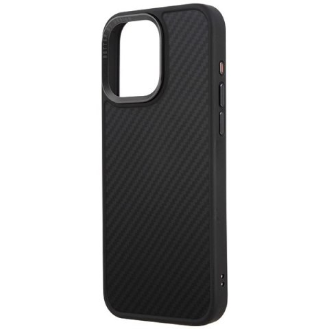 Etui UNIQ Keva Magclick Charging do iPhone 15 Pro Max - czarne Etui UNIQ Keva Magclick Charging do iPhone 15 Pro Max - czarne