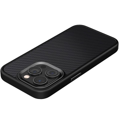 Etui UNIQ Keva Magclick Charging do iPhone 15 Pro - czarne Etui UNIQ Keva Magclick Charging do iPhone 15 Pro - czarne