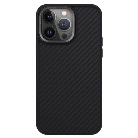 Etui UNIQ Keva Magclick Charging do iPhone 15 Pro - czarne Etui UNIQ Keva Magclick Charging do iPhone 15 Pro - czarne