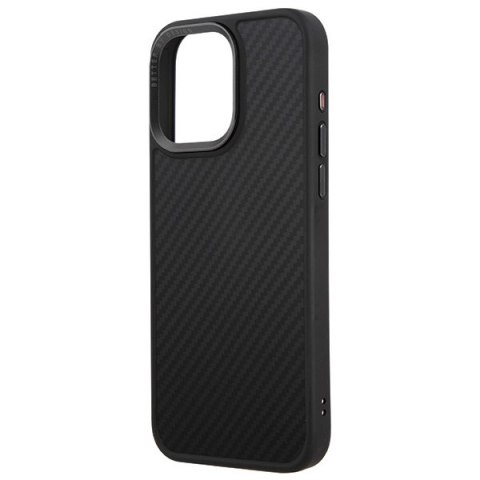 Etui UNIQ Keva Magclick Charging do iPhone 15 Pro - czarne Etui UNIQ Keva Magclick Charging do iPhone 15 Pro - czarne