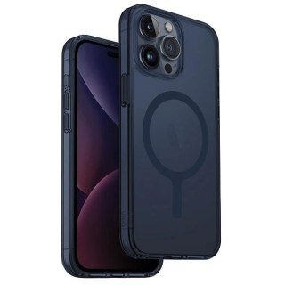 Etui UNIQ LifePro Xtreme Magclick Charging do iPhone 15 Pro Max - ciemnoniebieskie