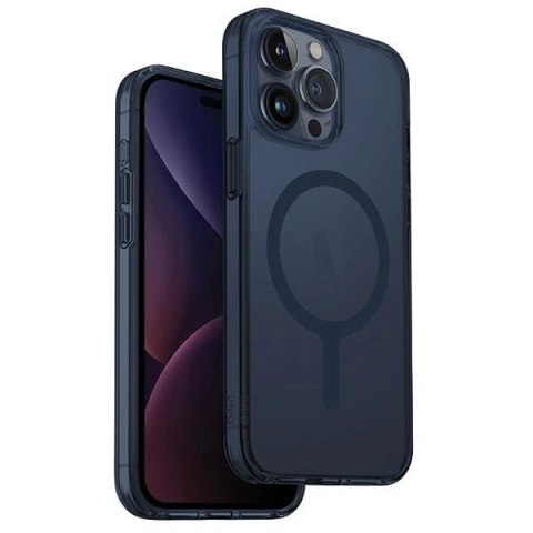 Etui UNIQ LifePro Xtreme Magclick Charging do iPhone 15 Pro Max - ciemnoniebieskie Etui UNIQ LifePro Xtreme Magclick Charging do iPhone 15 Pro Max - ciemnoniebieskie