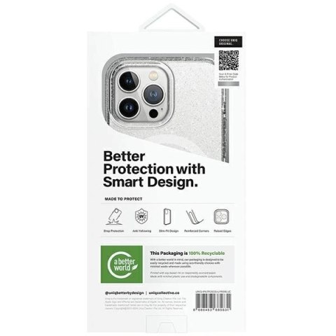 Etui UNIQ LifePro Xtreme Magclick Charging do iPhone 15 Pro Max - przezroczysto-srebrne Etui UNIQ LifePro Xtreme Magclick Charging do iPhone 15 Pro Max - przezroczysto-srebrne
