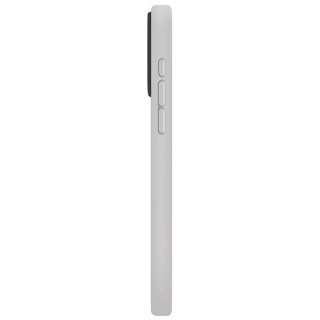 Etui UNIQ Lino Hue Magclick Charging do iPhone 15 Pro Max - jasnoszare