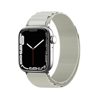 Pasek ze stalową sprzączką Alpine do Apple Watch 38/40/41 mm - srebrny