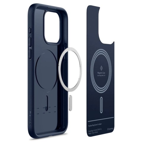 Etui Caseology Parallax Mag z MagSafe na iPhone 15 Pro Max - granatowe Etui Caseology Parallax Mag z MagSafe na iPhone 15 Pro Max - granatowe