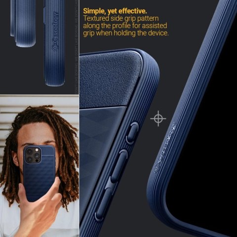 Etui Caseology Parallax Mag z MagSafe na iPhone 15 Pro Max - granatowe Etui Caseology Parallax Mag z MagSafe na iPhone 15 Pro Max - granatowe