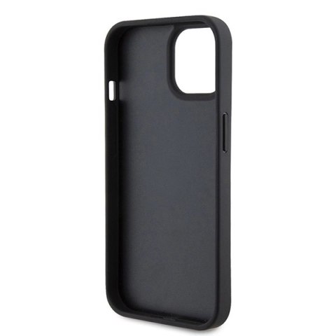 Etui Ferrari Twist Metal Logo do iPhone 15 - czarne Etui Ferrari Twist Metal Logo do iPhone 15 - czarne