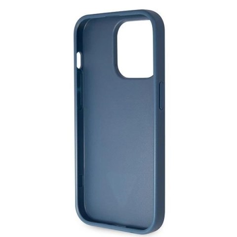 Etui Guess Crossbody 4G Metal Logo do iPhone 14 Pro Max - niebieskie