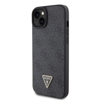 Etui Guess Crossbody 4G Metal Logo do iPhone 15 Plus - czarne