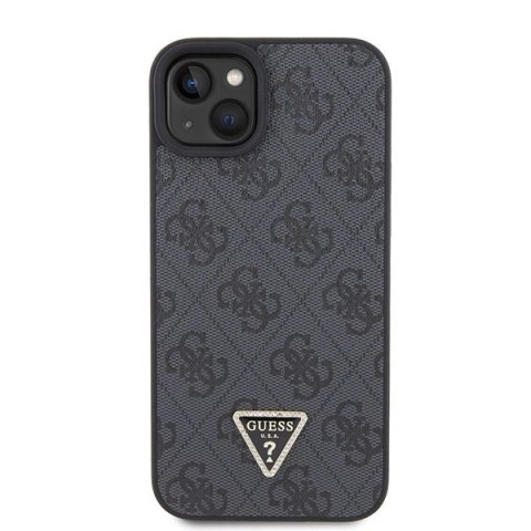Etui Guess Crossbody 4G Metal Logo do iPhone 15 Plus - czarne