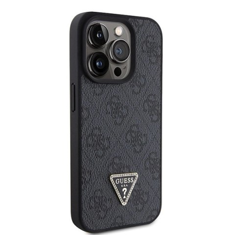 Etui Guess Crossbody 4G Metal Logo do iPhone 15 Pro Max - czarne