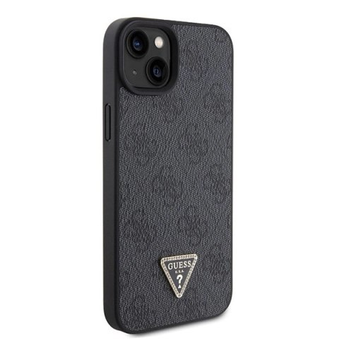 Etui Guess Crossbody 4G Metal Logo do iPhone 15 - czarne