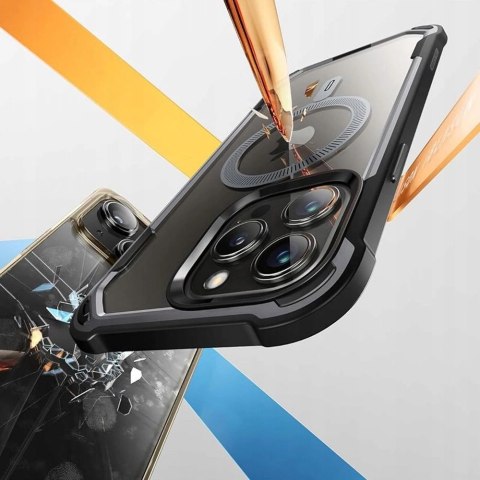 Etui Supcase IBLSN Ares Mag z MagSafe na iPhone 15 Pro Max - czarne Etui Supcase IBLSN Ares Mag z MagSafe na iPhone 15 Pro Max - czarne