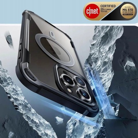 Etui Supcase IBLSN Ares Mag z MagSafe na iPhone 15 Pro Max - czarne Etui Supcase IBLSN Ares Mag z MagSafe na iPhone 15 Pro Max - czarne