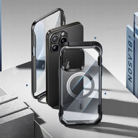 Etui Supcase IBLSN Ares Mag z MagSafe na iPhone 15 Pro Max - czarne Etui Supcase IBLSN Ares Mag z MagSafe na iPhone 15 Pro Max - czarne