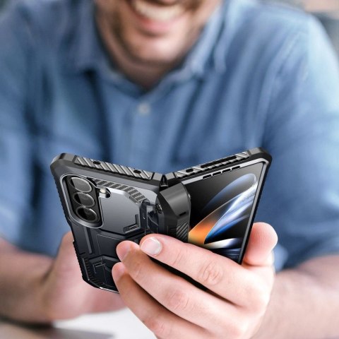 Etui Supcase IBLSN ArmorBox Pen na Samsung Galaxy Z Fold 5 - czarne Etui Supcase IBLSN ArmorBox Pen na Samsung Galaxy Z Fold 5 - czarne
