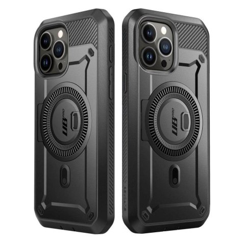 Etui Supcase UB Pro Mag z MagSafe na iPhone 15 Pro - czarne Etui Supcase UB Pro Mag z MagSafe na iPhone 15 Pro - czarne
