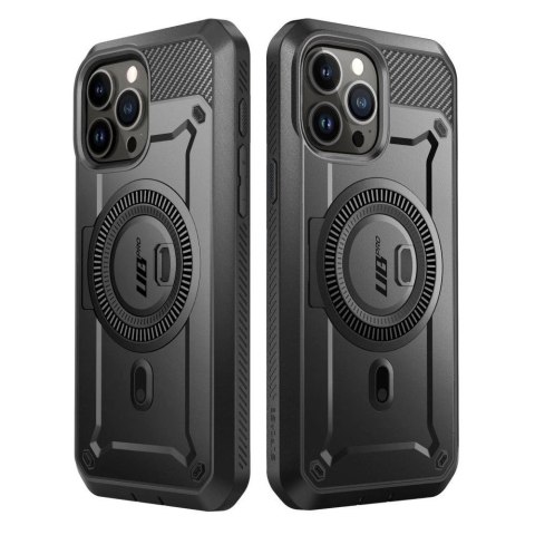 Etui Supcase UB Pro Mag z MagSafe na iPhone 15 Pro - czarne Etui Supcase UB Pro Mag z MagSafe na iPhone 15 Pro - czarne