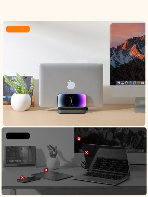 Joyroom uchwyt podstawka na laptopa czarna (JR-ZS374) Joyroom uchwyt podstawka na laptopa czarna (JR-ZS374)