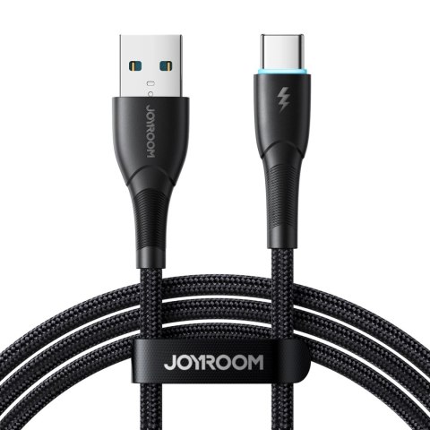 Kabel Joyroom Starry Series SA32-AC3 3A USB-A / USB-C 1m - czarny Kabel Joyroom Starry Series SA32-AC3 3A USB-A / USB-C 1m - czarny