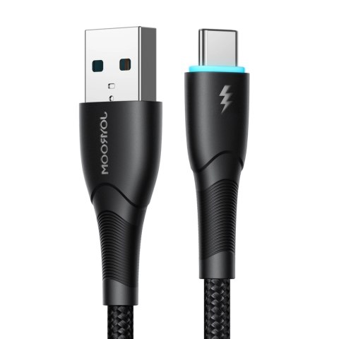 Kabel Joyroom Starry Series SA32-AC3 3A USB-A / USB-C 1m - czarny Kabel Joyroom Starry Series SA32-AC3 3A USB-A / USB-C 1m - czarny