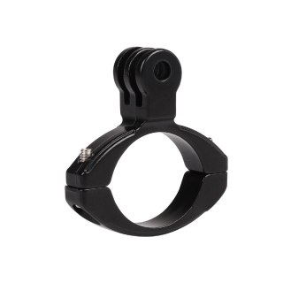 Uchwyt aluminiowy do montażu kamery GoPro - na kierownicę rowerową - czarny