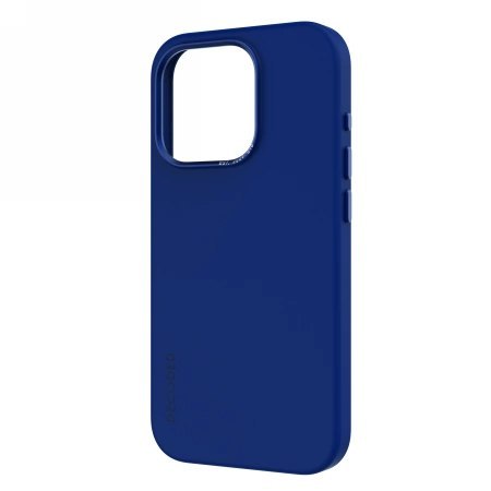 Etui Decoded Silicone Case silikonowe z MagSafe do iPhone 15 Pro Max - niebieskie