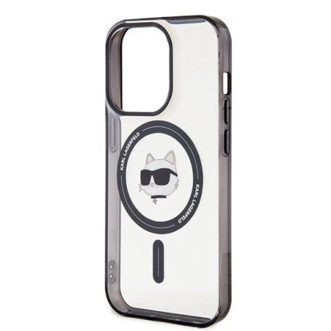 Etui Karl Lagerfeld IML Choupette's Head MagSafe do iPhone 15 Pro Max - przezroczyste Etui Karl Lagerfeld IML Choupette's Head MagSafe do iPhone 15 Pro Max - przezroczyste