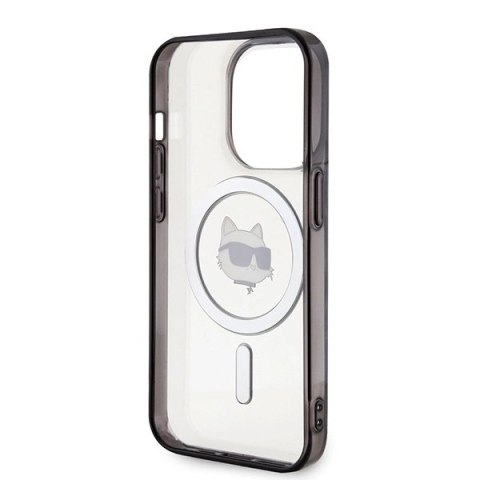 Etui Karl Lagerfeld IML Choupette's Head MagSafe do iPhone 15 Pro Max - przezroczyste Etui Karl Lagerfeld IML Choupette's Head MagSafe do iPhone 15 Pro Max - przezroczyste