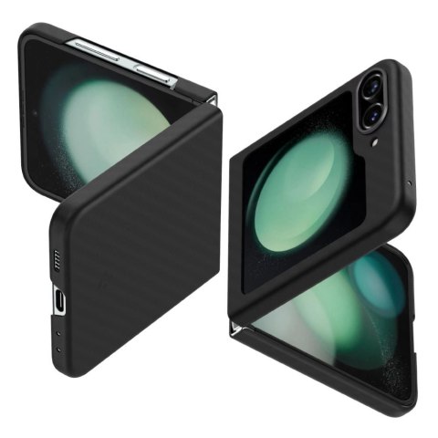 Etui Spigen Airskin Pro na Samsung Galaxy Z Flip 5 - czarne Etui Spigen Airskin Pro na Samsung Galaxy Z Flip 5 - czarne