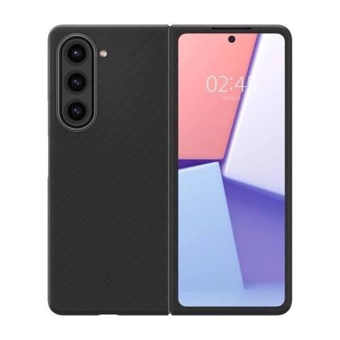 Etui Spigen Airskin Pro na Samsung Galaxy Z Fold 5 - czarne Etui Spigen Airskin Pro na Samsung Galaxy Z Fold 5 - czarne