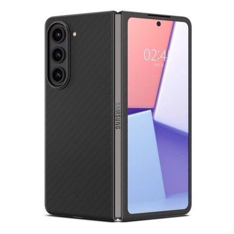 Etui Spigen Airskin Pro na Samsung Galaxy Z Fold 5 - czarne Etui Spigen Airskin Pro na Samsung Galaxy Z Fold 5 - czarne