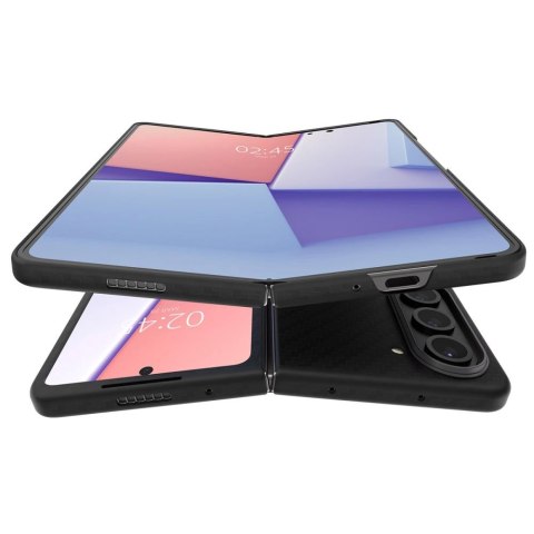 Etui Spigen Airskin Pro na Samsung Galaxy Z Fold 5 - czarne Etui Spigen Airskin Pro na Samsung Galaxy Z Fold 5 - czarne