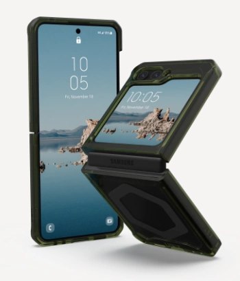 Etui UAG Plyo Pro z modułem magnetycznym do Samsung Galaxy Flip 5 - zielono-szare Etui UAG Plyo Pro z modułem magnetycznym do Samsung Galaxy Flip 5 - zielono-szare