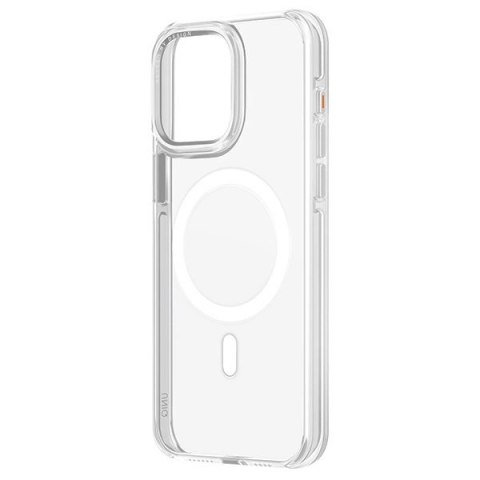Etui UNIQ Calio Magclick Charging do iPhone 15 Pro Max - przezroczyste Etui UNIQ Calio Magclick Charging do iPhone 15 Pro Max - przezroczyste