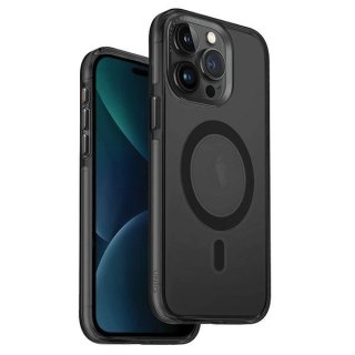 Etui UNIQ Calio Magclick Charging do iPhone 15 Pro Max - szare