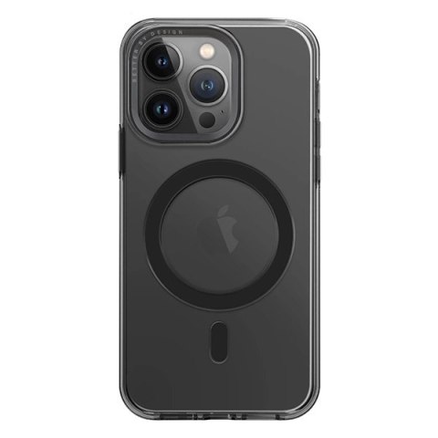 Etui UNIQ Calio Magclick Charging do iPhone 15 Pro Max - szare