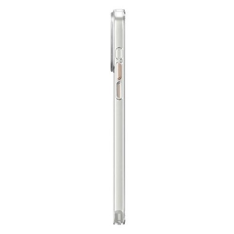Etui UNIQ Coehl Glace Magnetic Charging do iPhone 15 Pro - różowo-złote