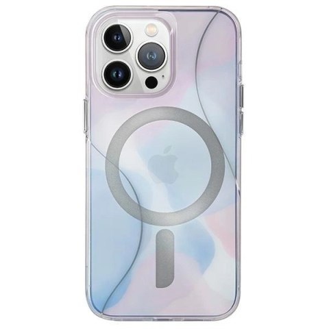 Etui UNIQ Coehl Palette Magnetic Charging do iPhone 15 Pro - niebieskie Etui UNIQ Coehl Palette Magnetic Charging do iPhone 15 Pro - niebieskie