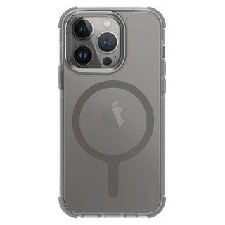 Etui UNIQ Combat Magclick Charging do iPhone 15 Pro Max - szare
