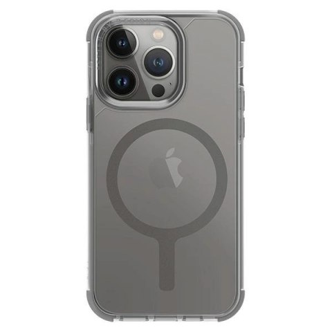Etui UNIQ Combat Magclick Charging do iPhone 15 Pro Max - szare