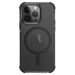 Etui UNIQ Combat Magclick Charging do iPhone 15 Pro - czarne