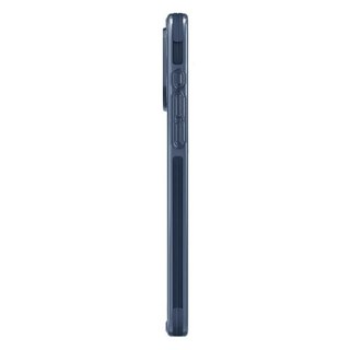 Etui UNIQ Combat Magclick Charging do iPhone 15 Pro - niebieskie