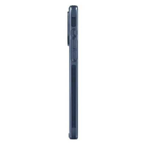 Etui UNIQ Combat Magclick Charging do iPhone 15 Pro - niebieskie