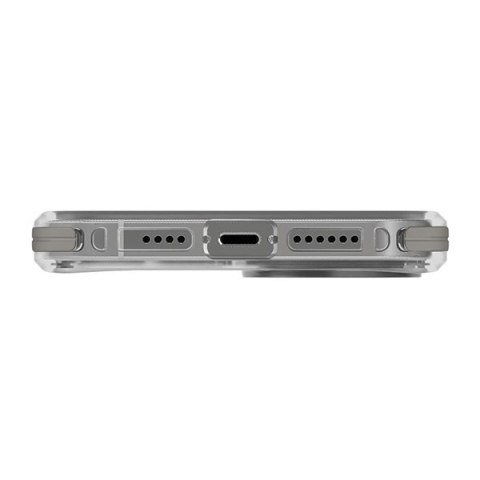 Etui UNIQ Combat Magclick Charging do iPhone 15 Pro - szare